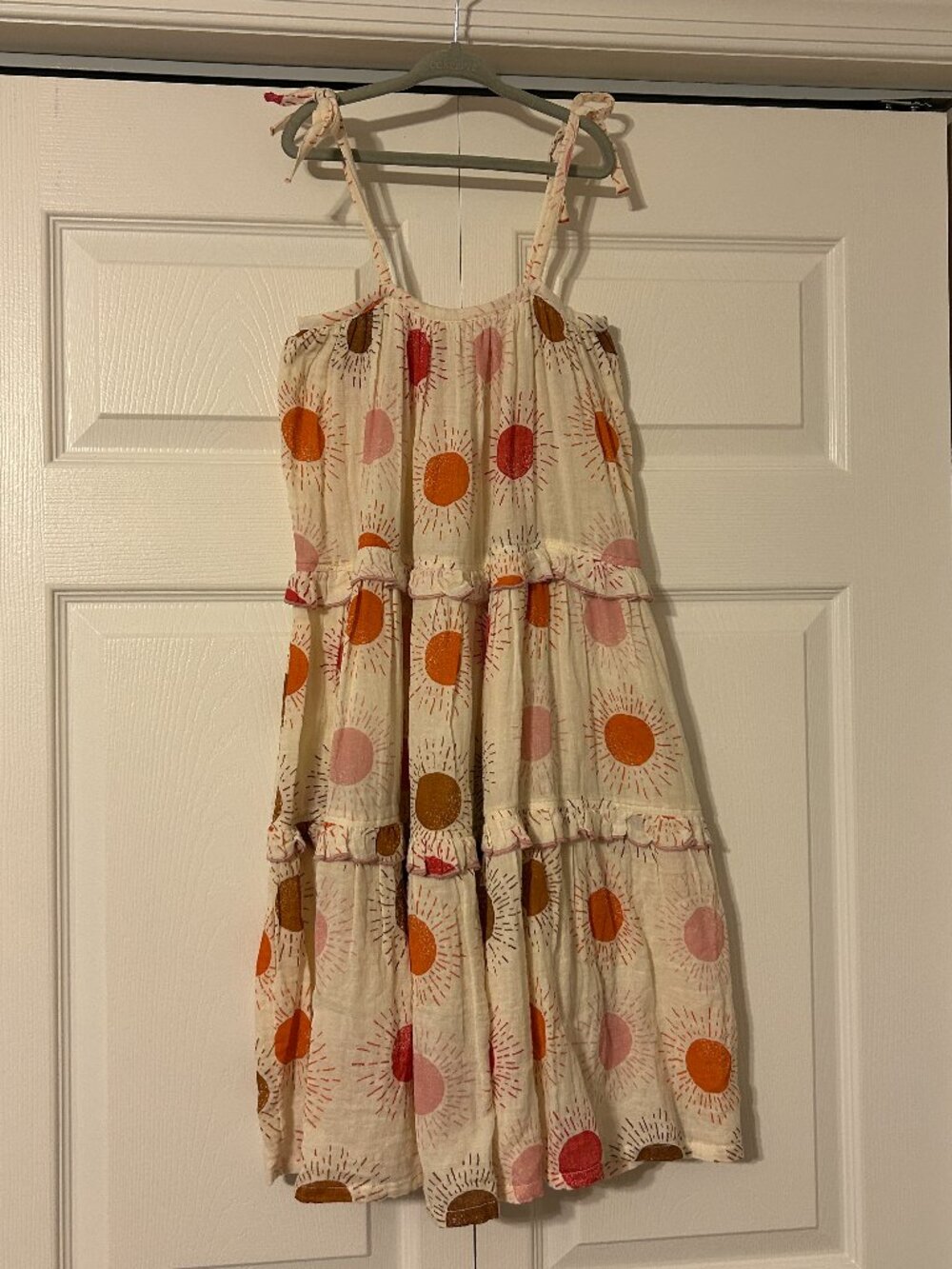 Girls PINK CHICKEN New York Sz 8Y Multi-Color Sunrise Garden Dress
